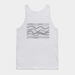 Abstract Geometric lines Tank Top